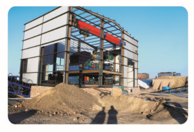 新疆白石湖露天矿破碎站